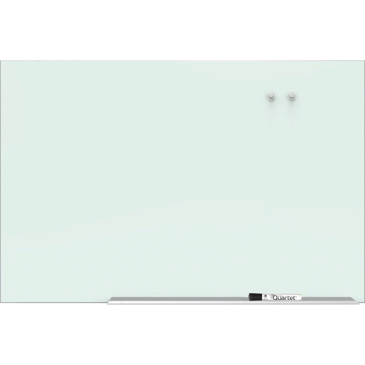 Image of Quartet® Dry-Erase Board, Glass, Magnetic, 85"x48", White