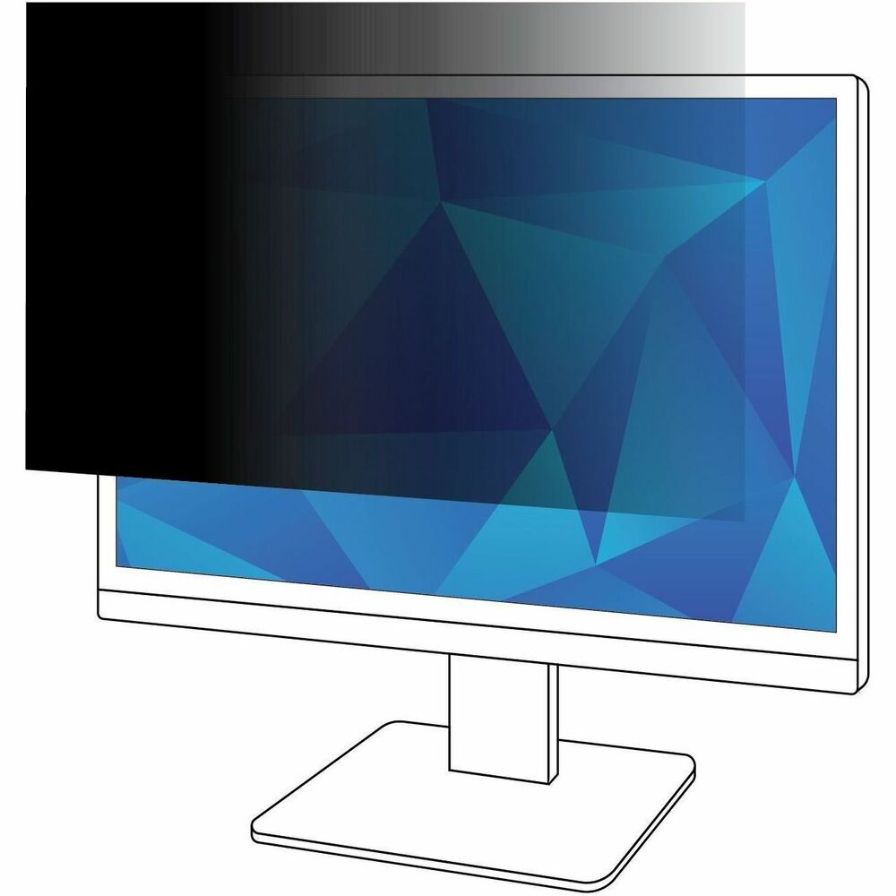 Image of 3M Privacy Filter, f/43" Wide-screen Monitors, 16:9 Aspect, BK