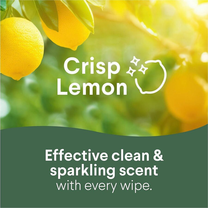 Image of Clorox 31404 Disinfecting Cleaning Wipes Flex Pack, Crisp Lemon, White, 75/Pack, 1 Each