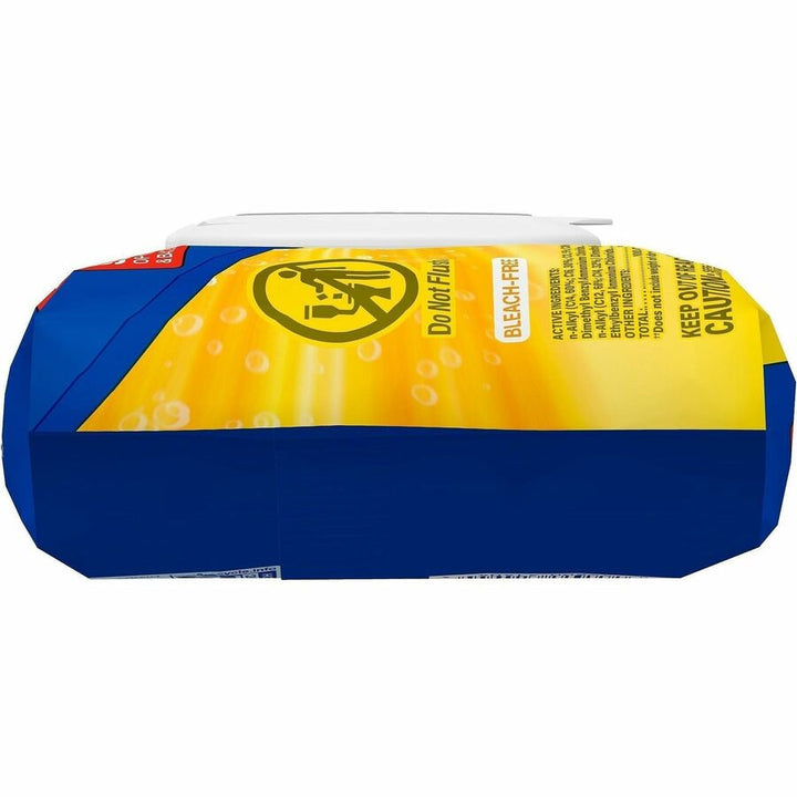 Image of Clorox 31404 Disinfecting Cleaning Wipes Flex Pack, Crisp Lemon, White, 75/Pack, 1 Each