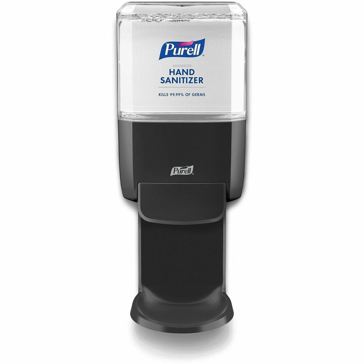 Image of PURELL® 502401 Hand Sanitizer Dispenser, Manual, 1.27 quart Capacity, Locking Mechanism, Durable, Wall Mountable, Graphite, 1 Each