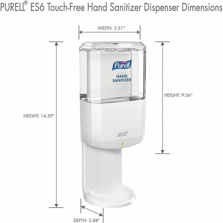 Image of PURELL® 642001 ES6 Hand Sanitizer Dispenser