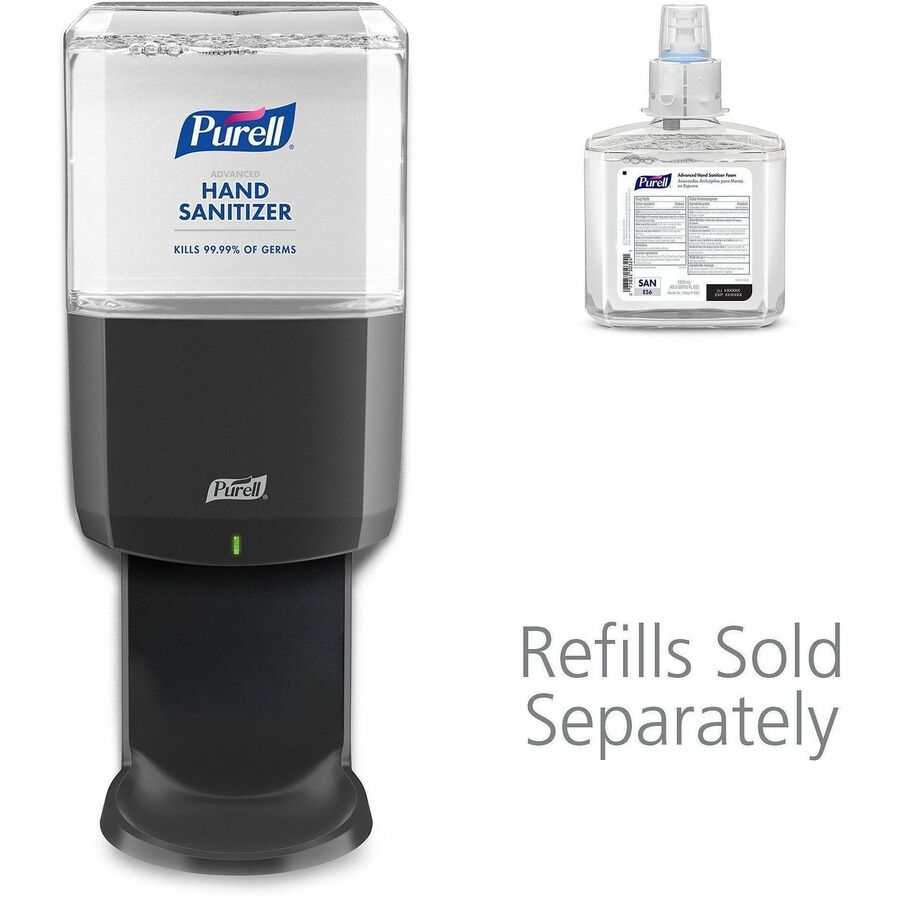 Image of PURELL® ES6 Touch-Free Hand Sanitizer Dispenser, Graphite (6424-01)