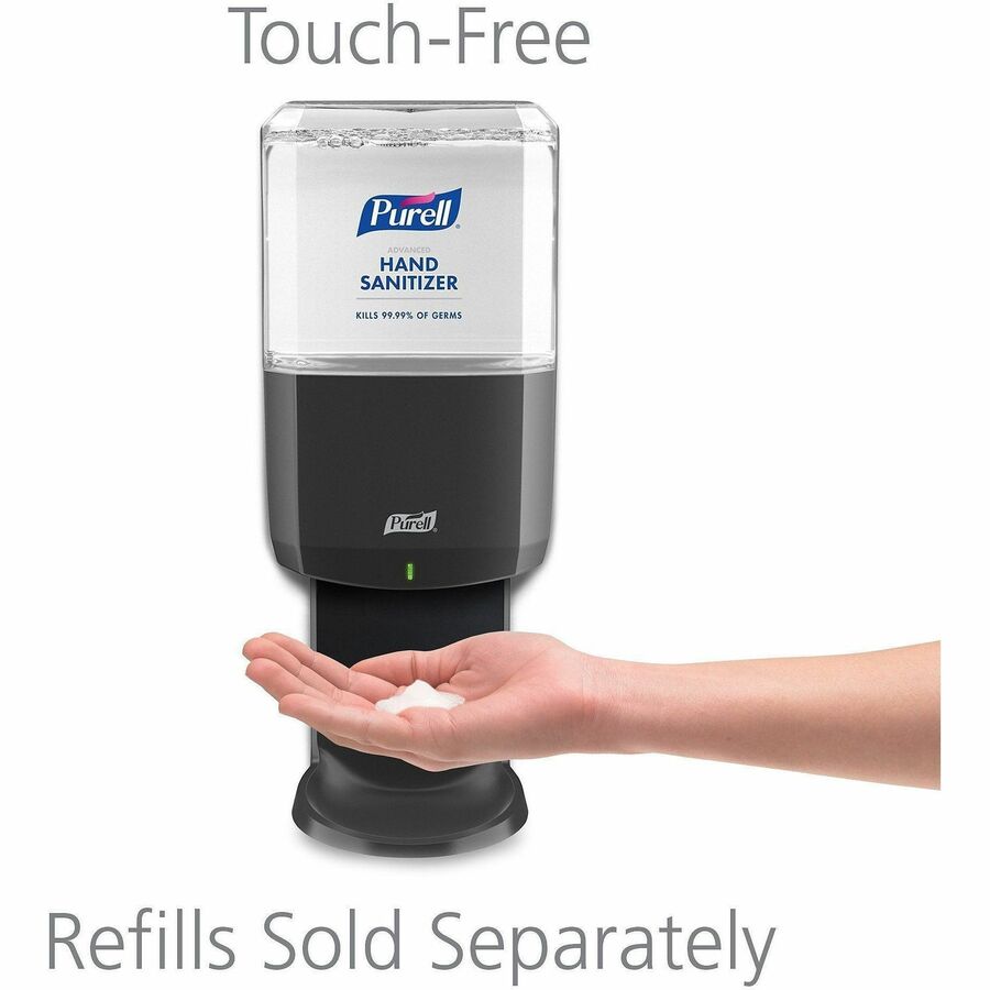 Image of PURELL® ES6 Touch-Free Hand Sanitizer Dispenser, Graphite (6424-01)