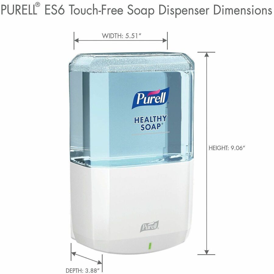 Image of PURELL® 643001 ES6 Touch-free Hand Soap Dispenser