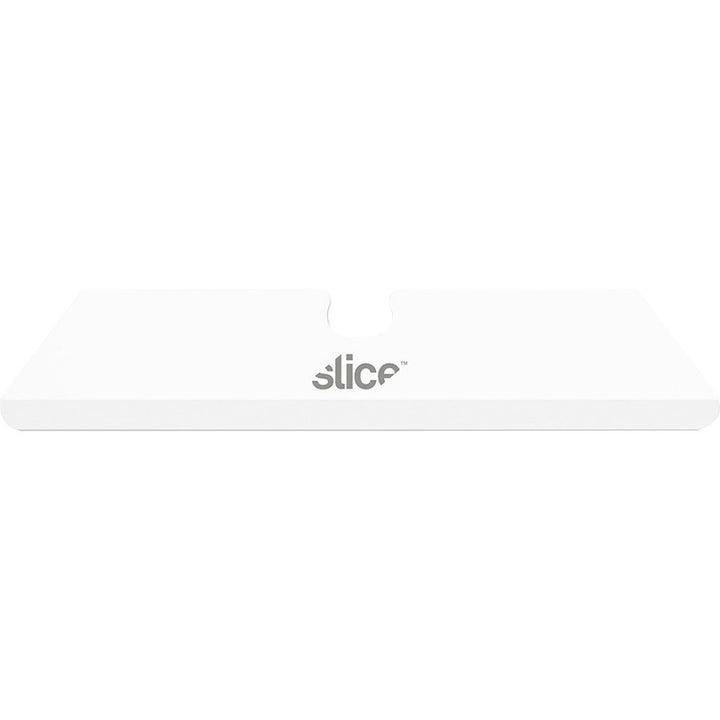 Image of slice® Ceramic Blade, Rounded Tip, 1/2"x2-3/5"x1/10", 3/PK, White