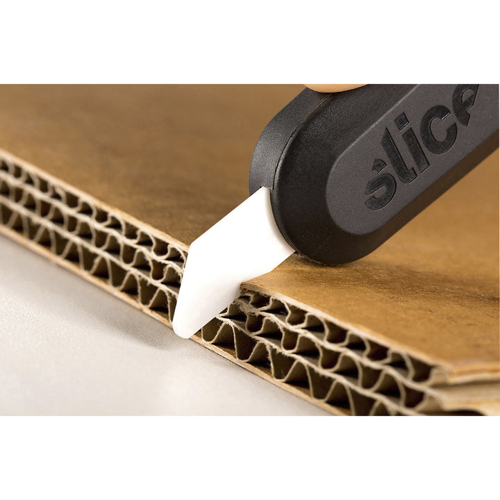 Image of slice® Ceramic Blade, Rounded Tip, 1/2"x2-3/5"x1/10", 3/PK, White