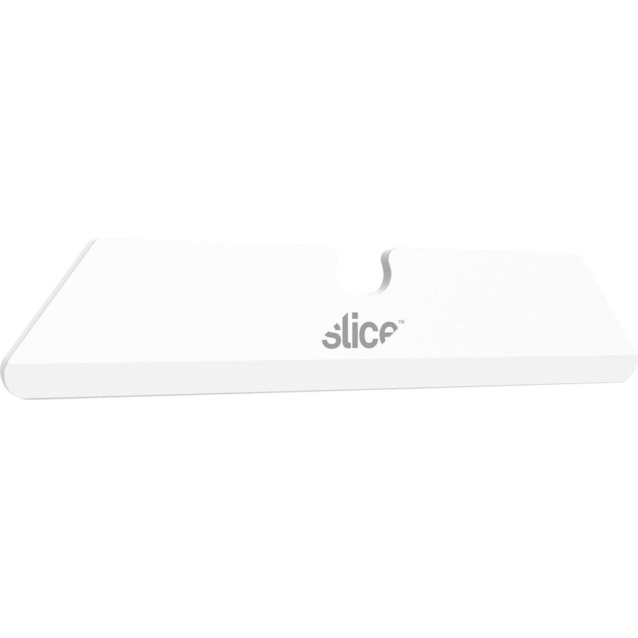 Image of slice® Ceramic Blade, Rounded Tip, 1/2"x2-3/5"x1/10", 3/PK, White