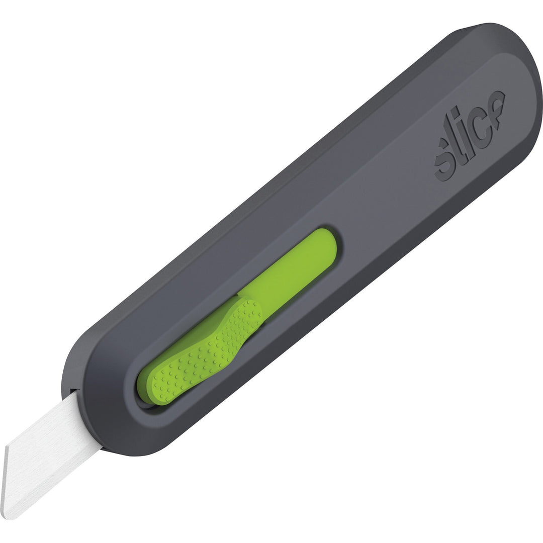 Image of slice® Utility Knife, Auto-Retract, 9/10"Wx6-1/10"Lx1-2/5"H, GYGN