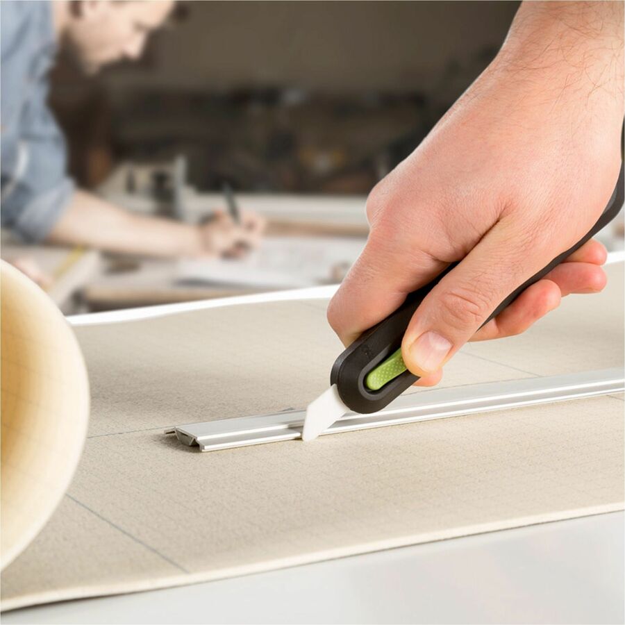 Image of slice® Utility Knife, Auto-Retract, 9/10"Wx6-1/10"Lx1-2/5"H, GYGN