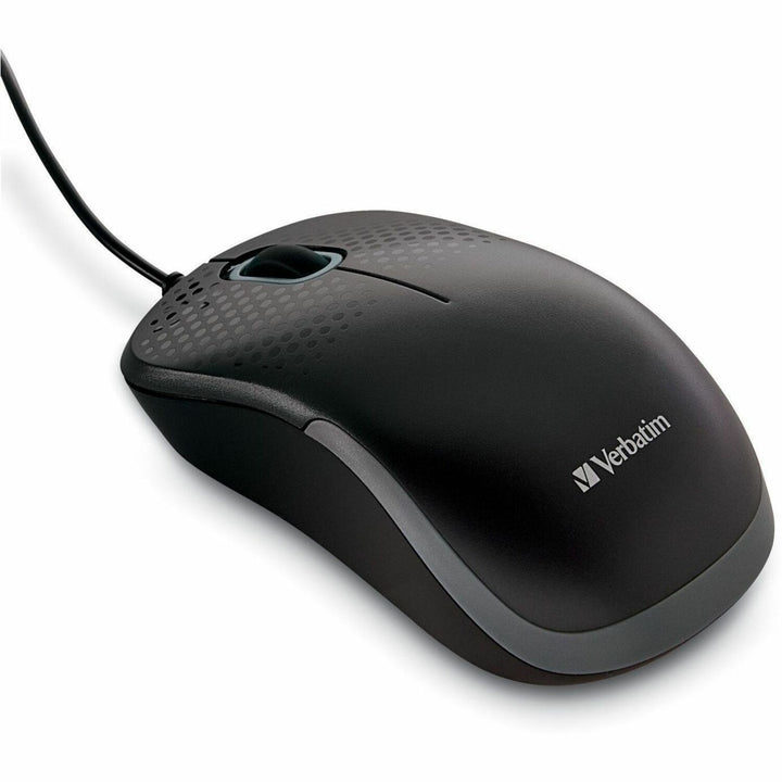 Image of Verbatim® Optical Mouse w/71" Cable, Silent Tech, USB, Corded