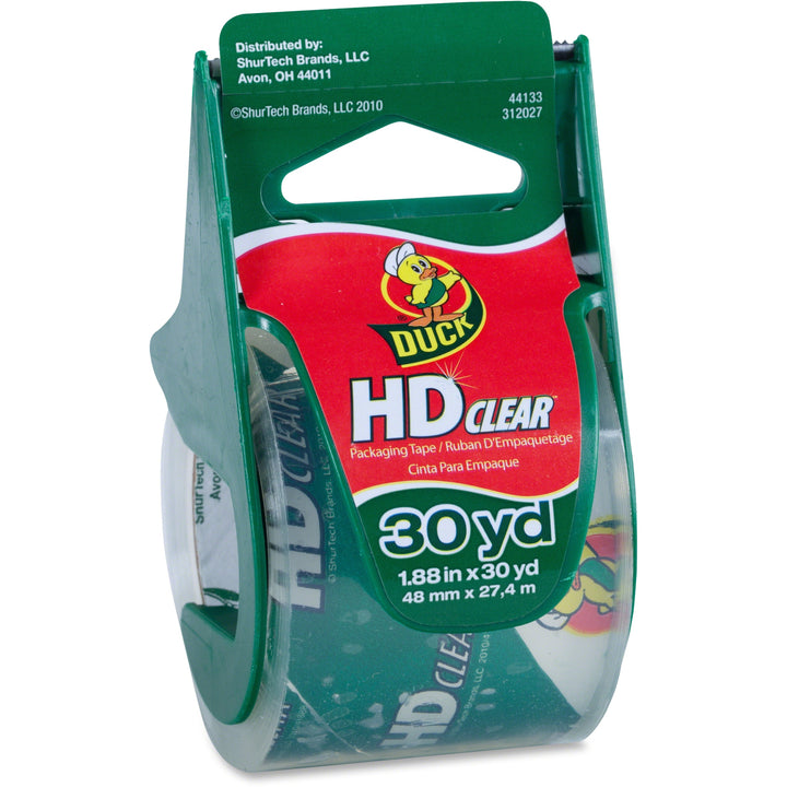 Image of Duck® Packing Tape,w/Dispenser,Heavy Duty,48mmx27.4m,Clear