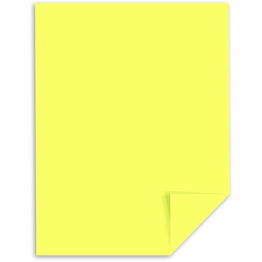 Image of Wausau Papers Vellum Bristol Paper,67 lb,8-1/2"x11",92 Bright,250/PK,YW