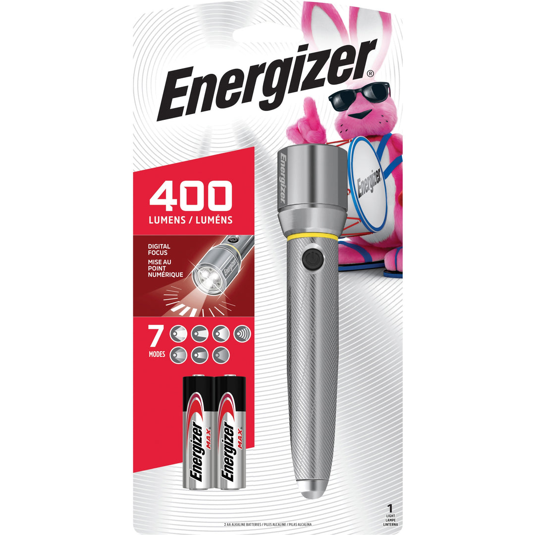 Image of Energizer® Vision HD, 2 AA Batteries (Included), Silver