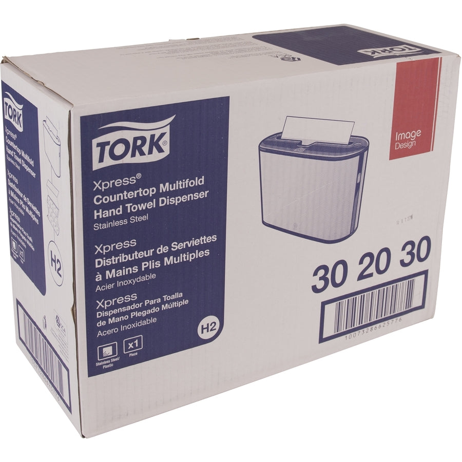 Image of TORK 302030 Xpress Countertop Multifold Hand Towel Dispenser