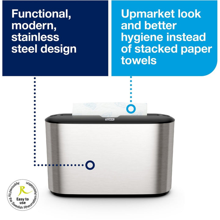 Image of TORK 302030 Xpress Countertop Multifold Hand Towel Dispenser