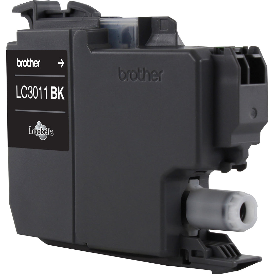 Image of Brother Innobella LC3011BK Standard Yield Black Ink Cartridge (approx. 200 pages), 200 Pages, 1 Each