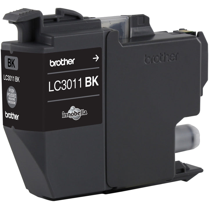 Image of Brother Innobella LC3011BK Standard Yield Black Ink Cartridge (approx. 200 pages), 200 Pages, 1 Each