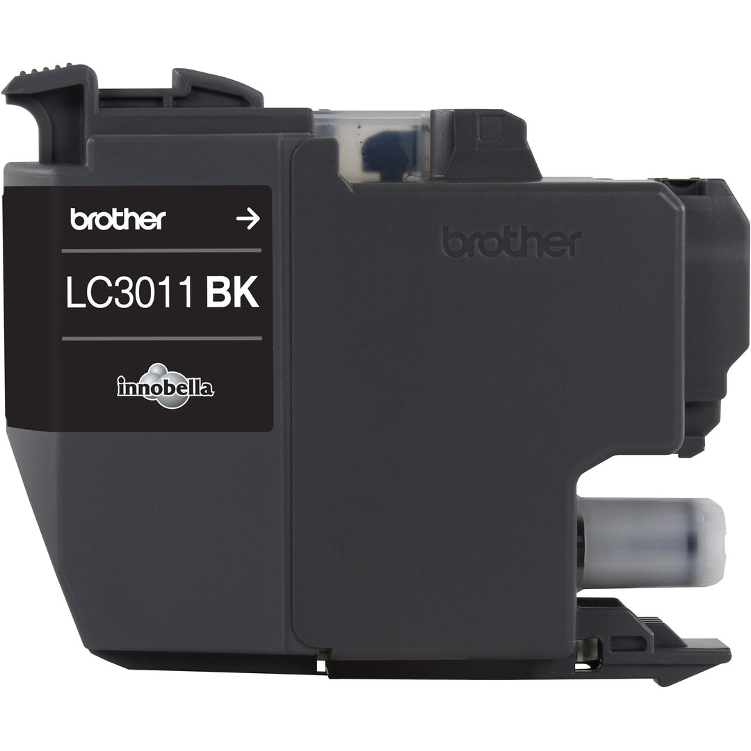 Image of Brother Innobella LC3011BK Standard Yield Black Ink Cartridge (approx. 200 pages), 200 Pages, 1 Each