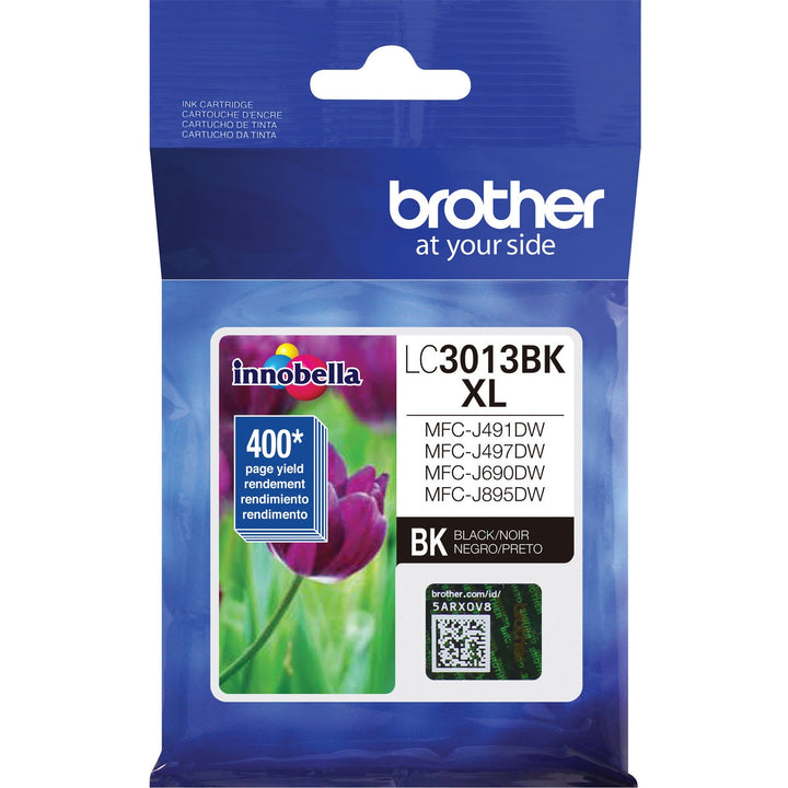 Image of Brother Innobella LC3013BK High Yield Black Ink Cartridge (approx. 400 pages), 400 Pages, 1 Each