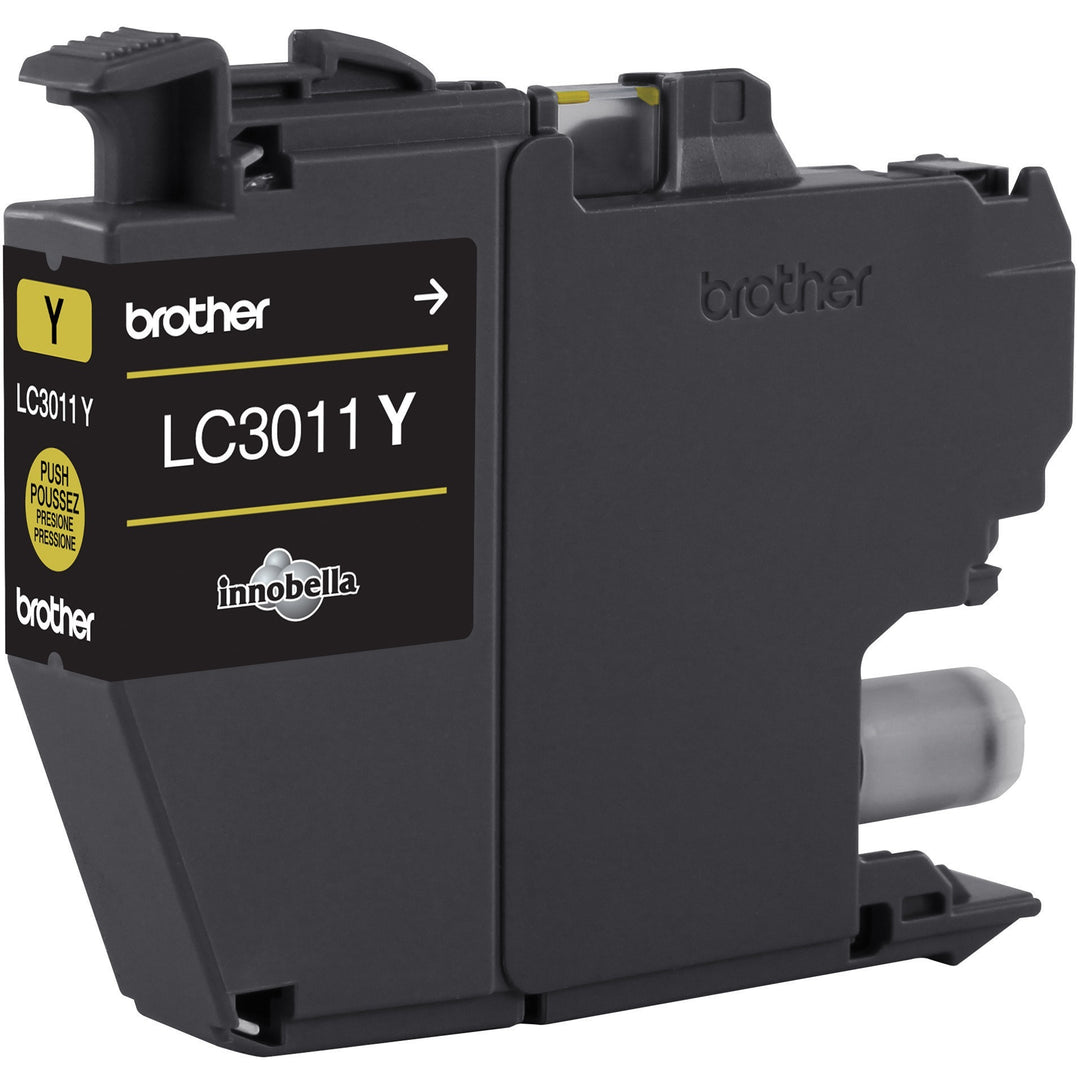 Image of Brother Innobella LC3011Y Standard Yield Yellow Ink Cartridge (approx. 200 pages), 200 Pages, 1 Each