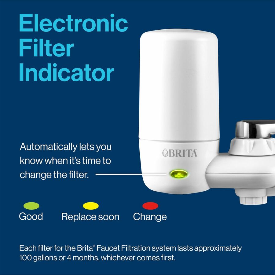 Image of Clorox® Filter, f/Brita Faucet Water Filter System, On-Tap, WE