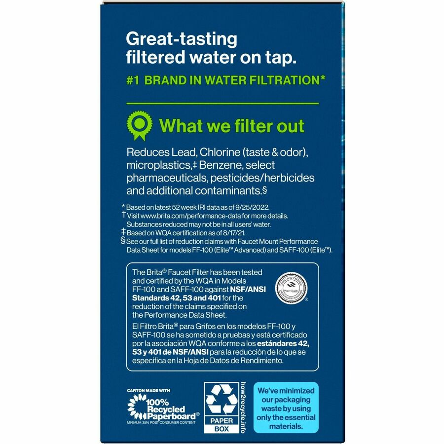 Image of Clorox® Filter, f/Brita Faucet Water Filter System, On-Tap, WE