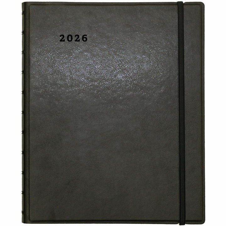 Image of Filofax® Soft Touch 17-Month Planner, 10.88 x 8.5, Black Cover, 17-Month: Aug 2024 to Dec 2025