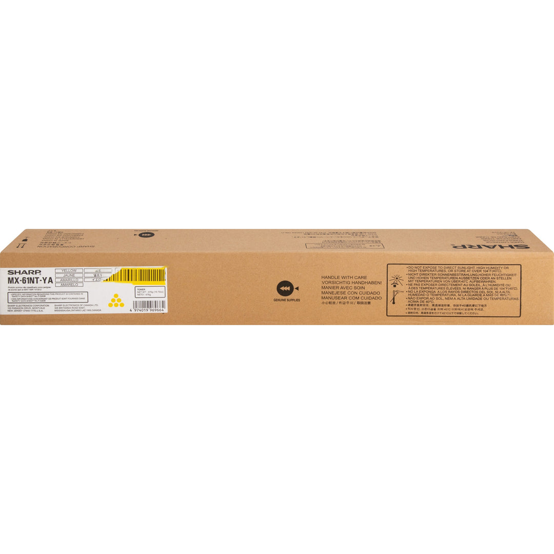 Image of Sharp® Toner Cartridge, f/3050/4050, 24000 Page Yield, Yellow