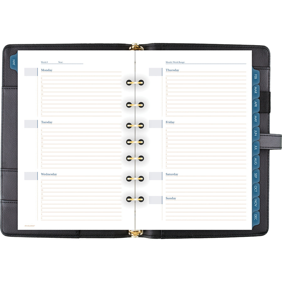 Image of AT-A-GLANCE® Planner Starter Set, Undated, 5-1/2"x8-1/2" Page Size, BK