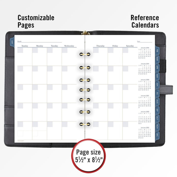 Image of AT-A-GLANCE® Planner Starter Set, Undated, 5-1/2"x8-1/2" Page Size, BK