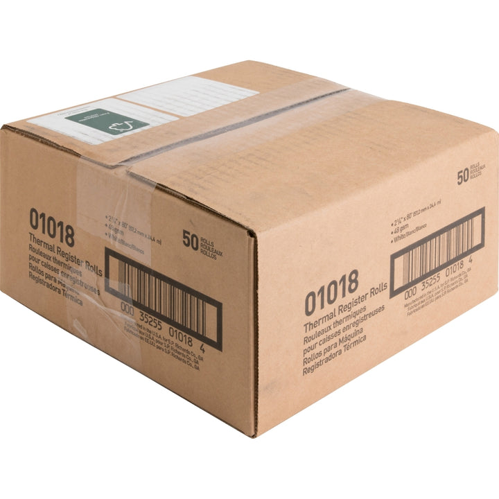 Image of Business Source Thermal Paper Roll, 2-1/4"x80', 50/CT, White