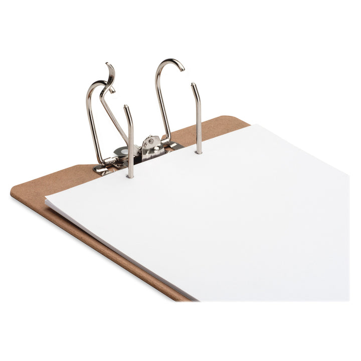 Image of Business Source Clipboard,w/Metal Lever,2" Cap,9"x14.5"x0.118",Brown