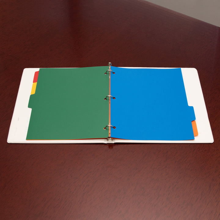 Image of Business Source Indexes, Poly, Pain Tab, 3HP, 8-1/2"x11", 5/ST, AST