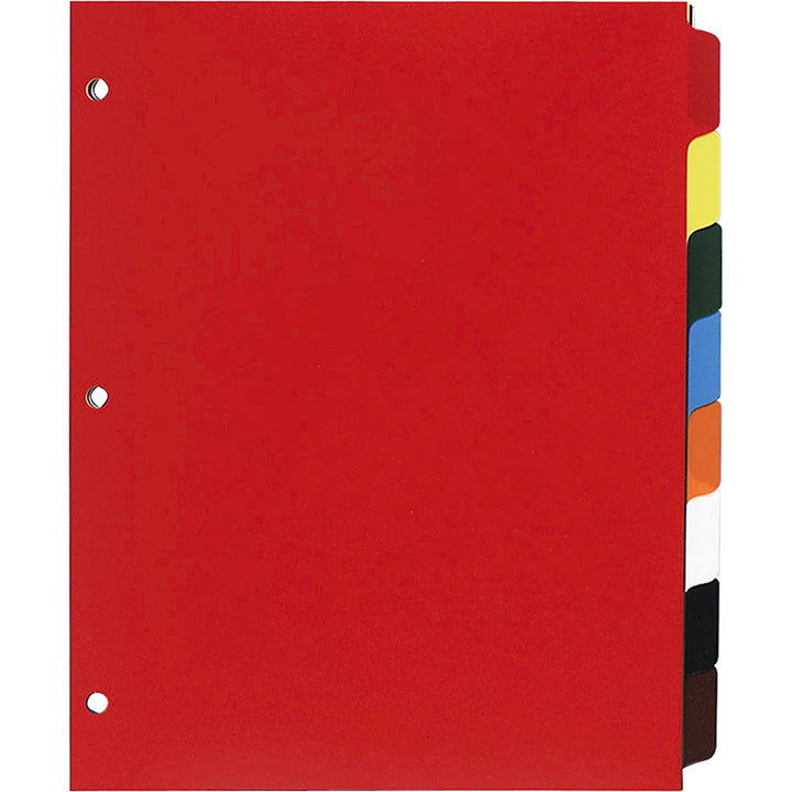 Image of Business Source Indexes, Poly, Pain Tab, 3HP, 8-1/2"x11", 8/ST, AST