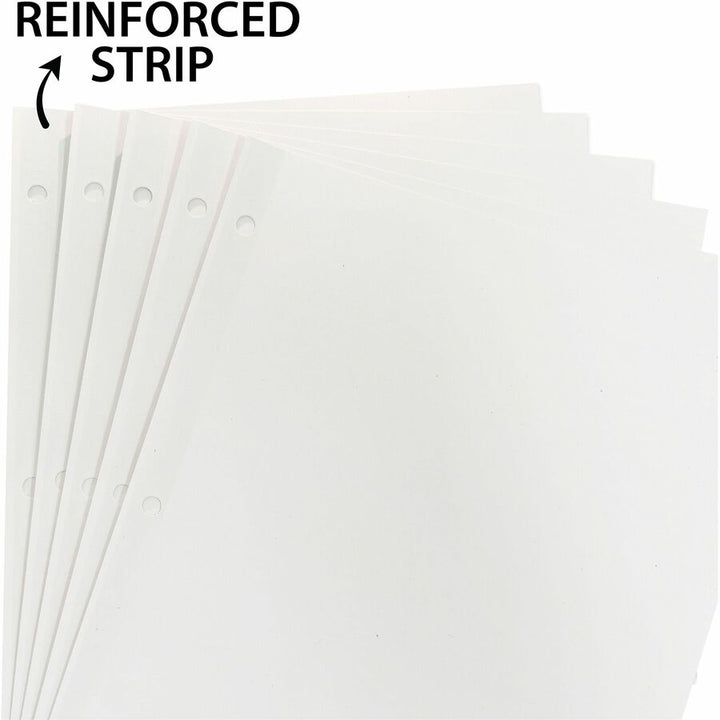 Image of Business Source Index Dividers,w/TOC Page,1-8, 8 Tabs/ST,11"x8-1/2",White
