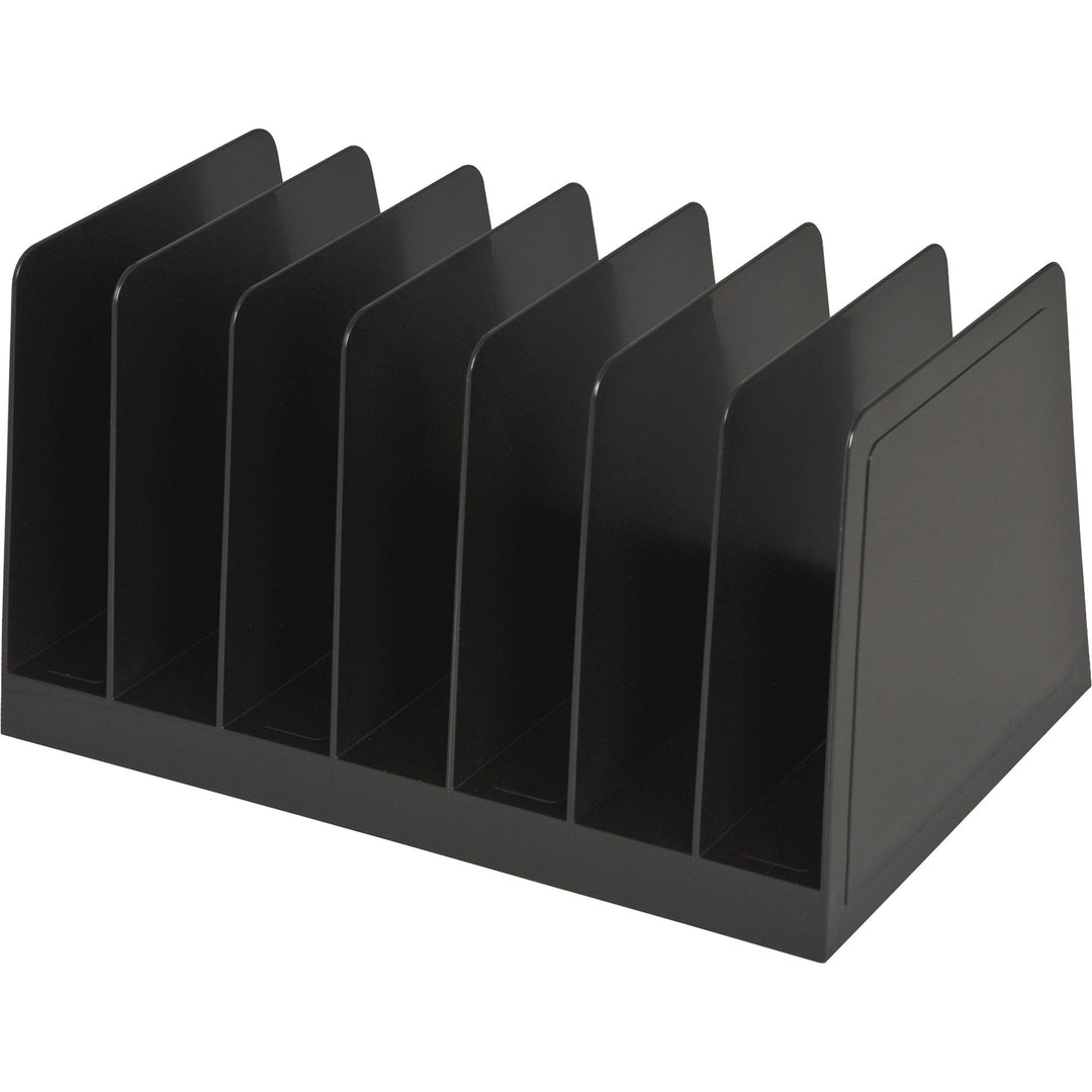 Image of Business Source Desk Sorter,7-Compartment,8-3/4"x5-1/2"x4-1/2",Black
