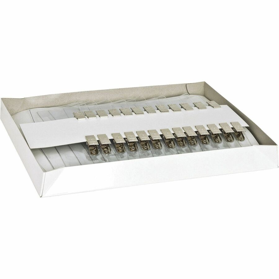 Image of Business Source NameBadgeKit,w/Inserts,SideL,2-1/4"x3-1/2",100/BX,5/BX/BD,CL