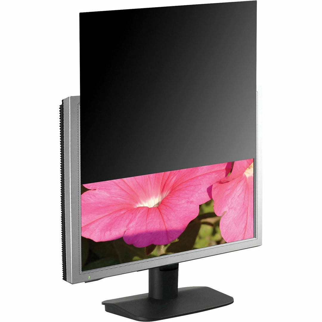 Image of Business Source 20514 16:9 Ratio Blackout Privacy Filter, For 18.5" Widescreen LCD Monitor, 16:9, Damage Resistant, Anti-glare, 1 Each