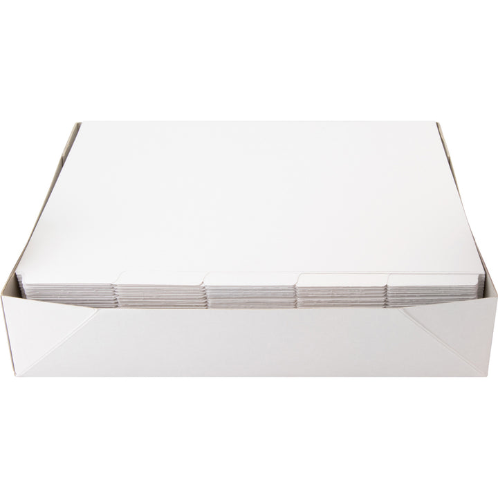 Image of Business Source Dividers w/Print-on Tabs,90 Bright, 8-1/2"x11", 50ST/BX, WE