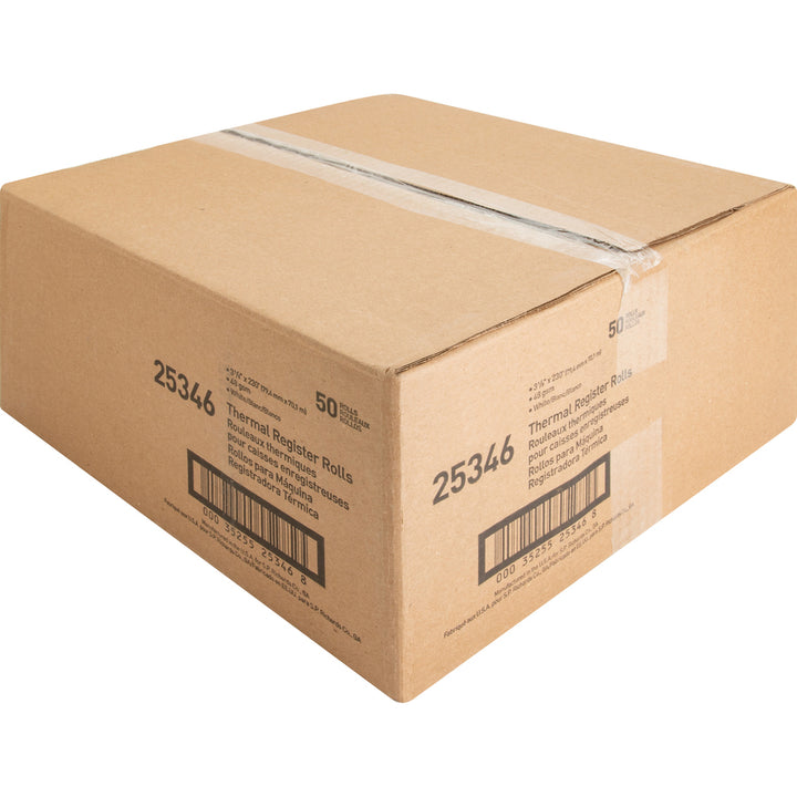 Image of Business Source Thermal Paper Roll, 3-1/8"x230', 50/CT, White