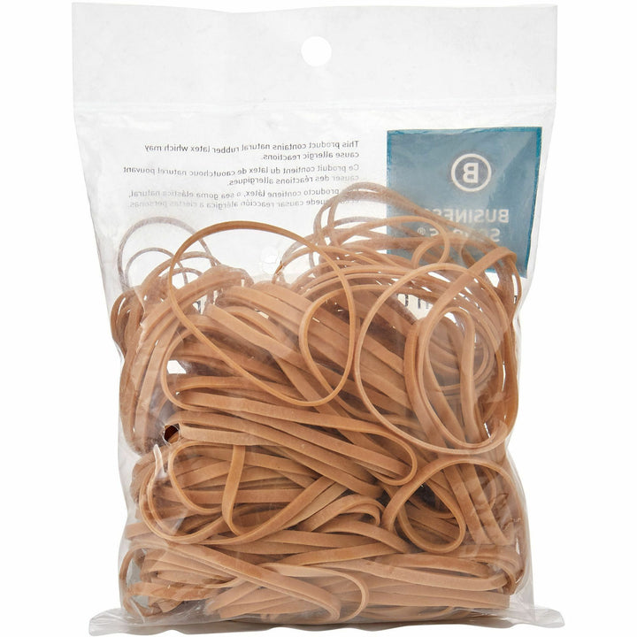 Image of Business Source Rubber Bands,1/4 lb,Size 32,3"x1/8",Approx 237/PK,NL
