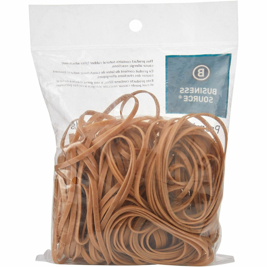 Image of Business Source Rubber Bands,1/4 lb,Size 33,3-1/2"x1/8",Approx. 212/PK,NL