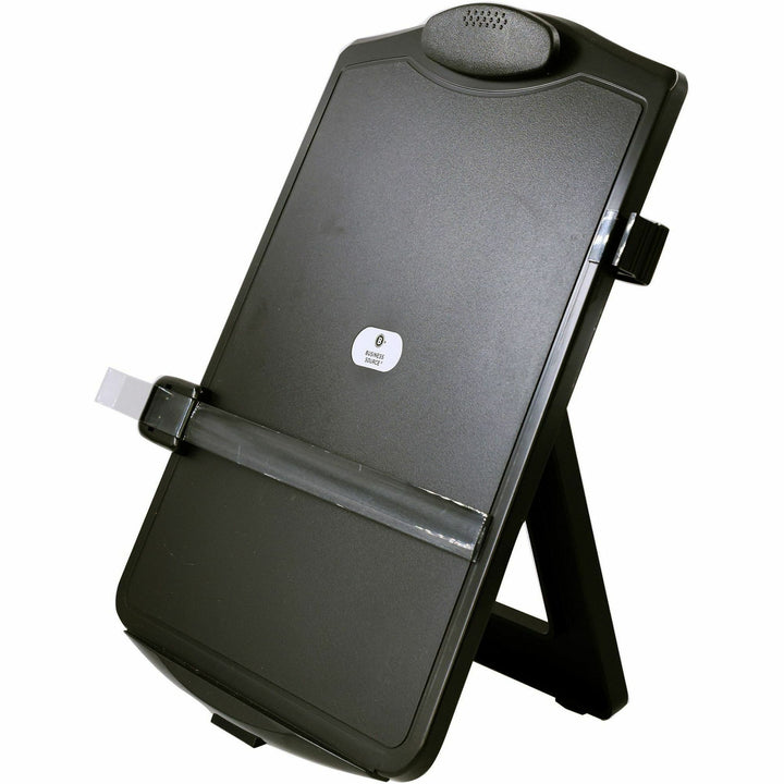Image of Business Source Document Holder,Easel-style,Adj Clip,11-1/2"x2"x13-1/2",BK