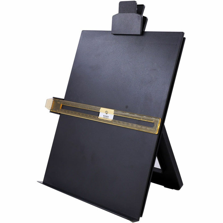 Image of Business Source Document Holder,Easel,Adj Clip,10-7/8"x1-5/8"x13-3/4",BK