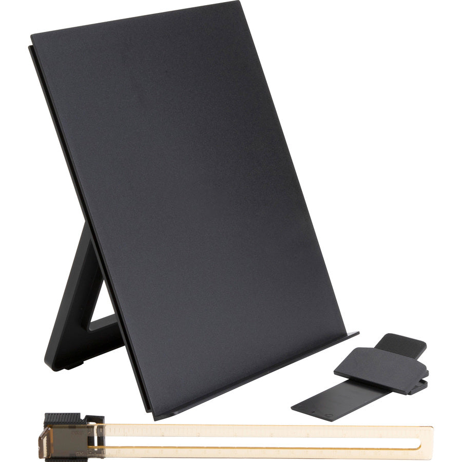 Image of Business Source Document Holder,Easel,Adj Clip,10-7/8"x1-5/8"x13-3/4",BK