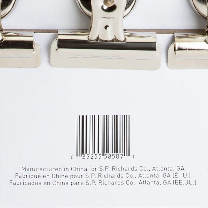 Image of Business Source MagneticClips,DisplayPK,Sz 2,2-1/4"W,1/2"Cap,12/BX,6BX/BD,SR