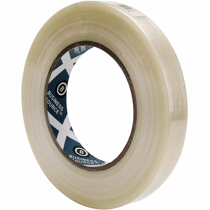 Image of Business Source Filament Tape, 180 lb Tensile, 3" Core, 3/4"x60 Yards