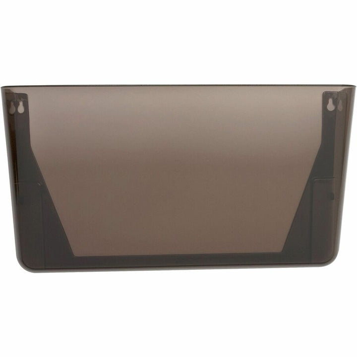 Image of Lorell Wall File Pockets, 13-1/8"x4-1/4"x14-3/4", 3/PK, Smoke