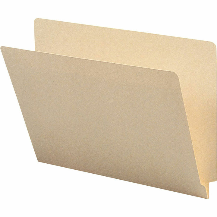 Image of Business Source End Tab Folders,Straight Tab,Letter,9-1/2"Front,100/BX,MLA